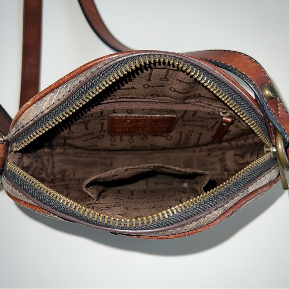 Fossil Crossbody bag, distress, leather - Picture 5 of 11